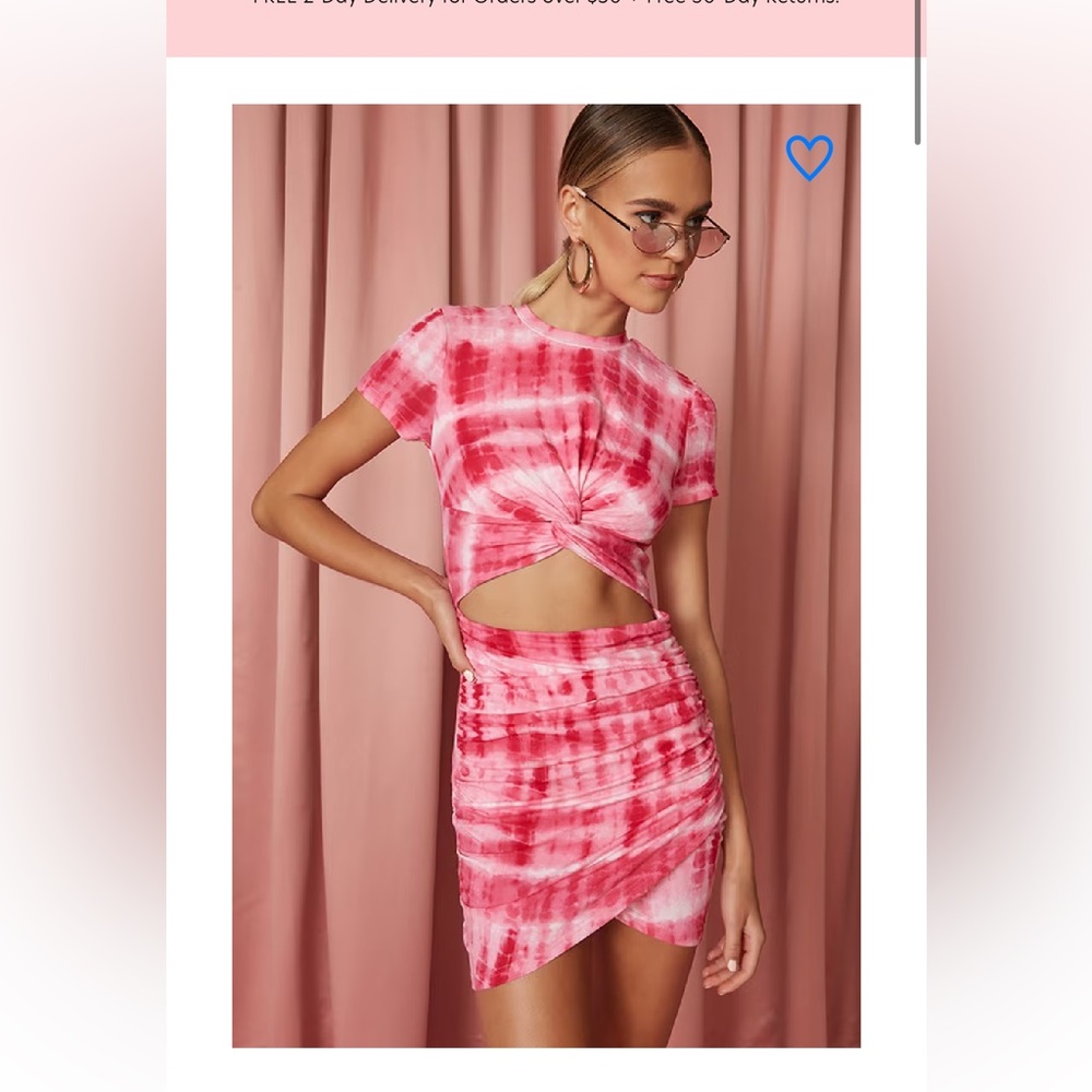 Super down Mini Dress